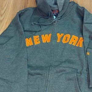 New York Charcoal Gray Hoody All sizes Available